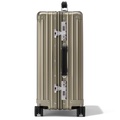 Cabin Aluminum Suitcase — Titanium (Branding)