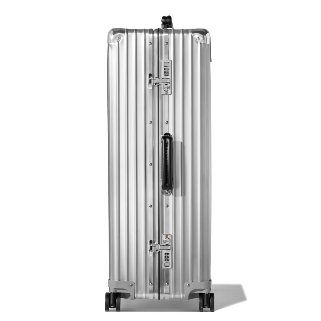 Check-In L Aluminum Suitcase — Silver (Branding)