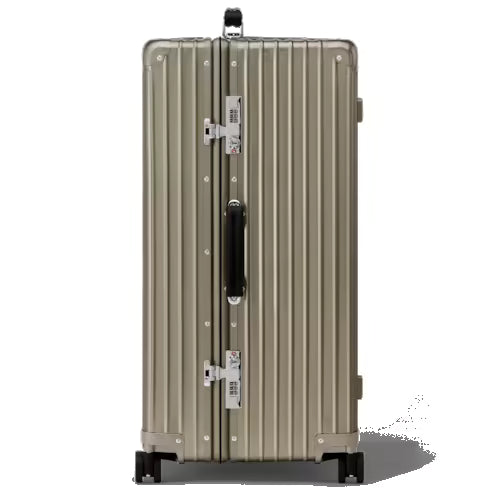 Trunk Aluminum Suitcase — Titanium (Branding)