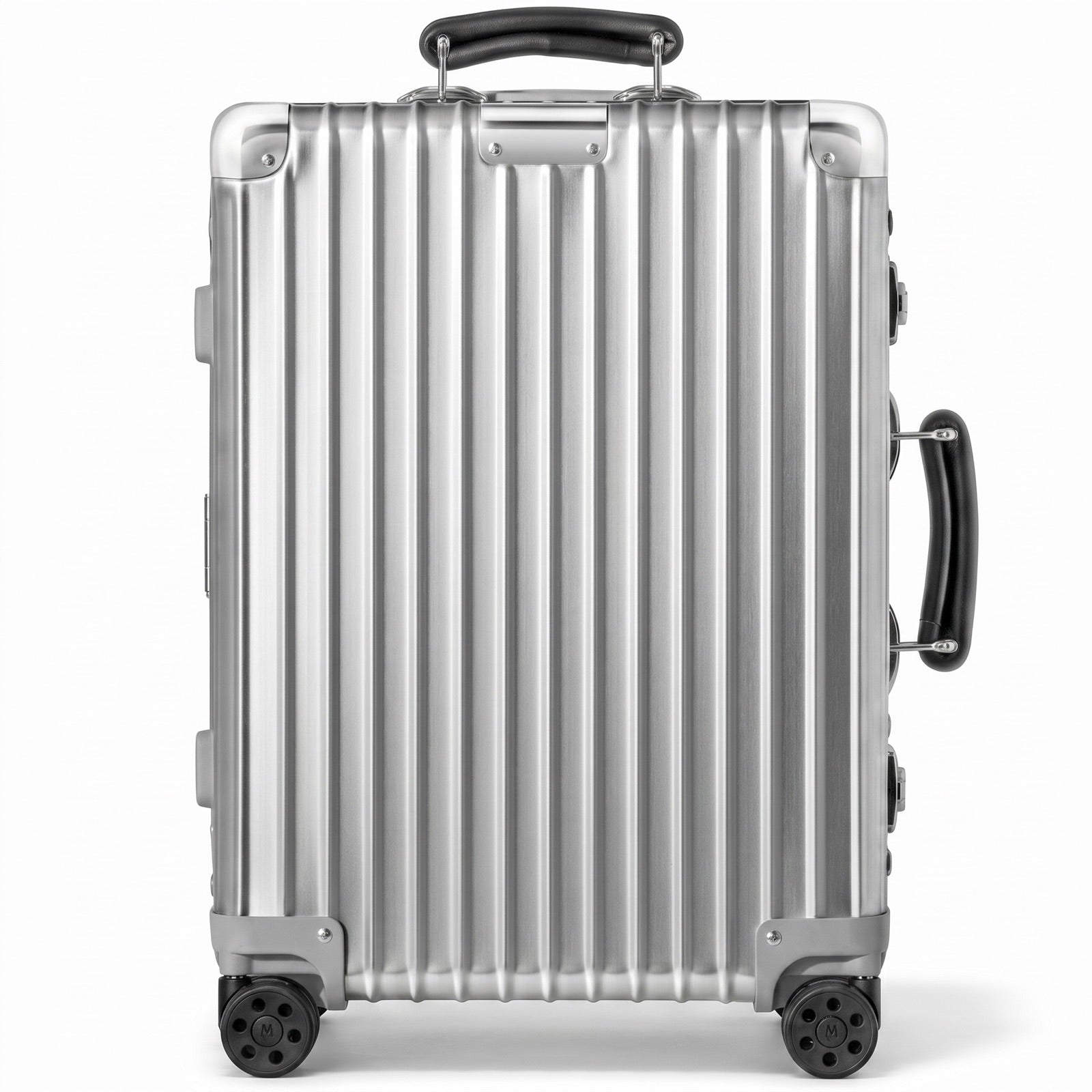 Cabin S Aluminum Suitcase — Silver