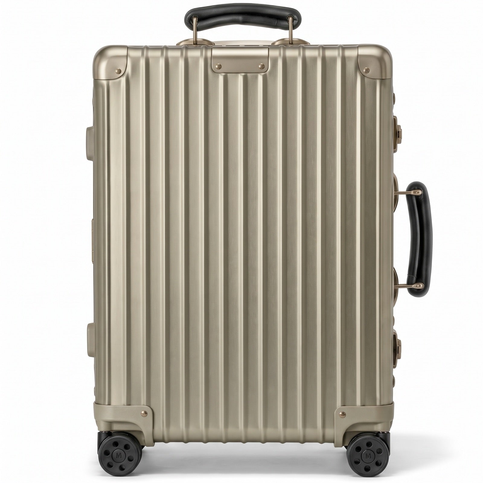 Cabin S Aluminum Suitcase — Titanium