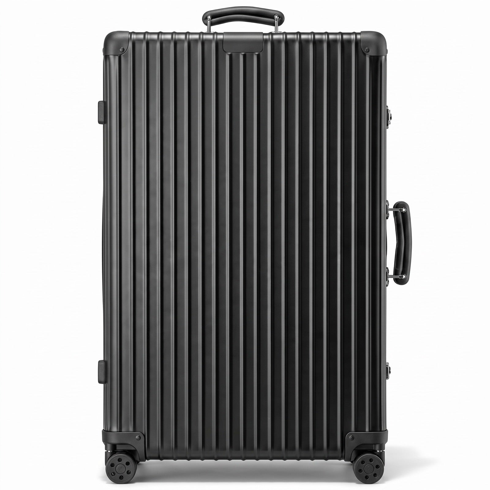 Check-In L Aluminum Suitcase — Black
