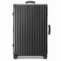 Check-In M Aluminum Suitcase — Black (No branding)